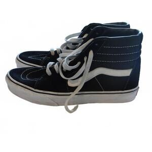 Vans Sk8-Hi Black and White‎ High-Top Sneakers